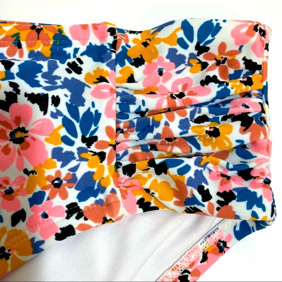 NWT XHILIRATION Plus Size 14W Floral Bikini Bottoms - Picture 3 of 8